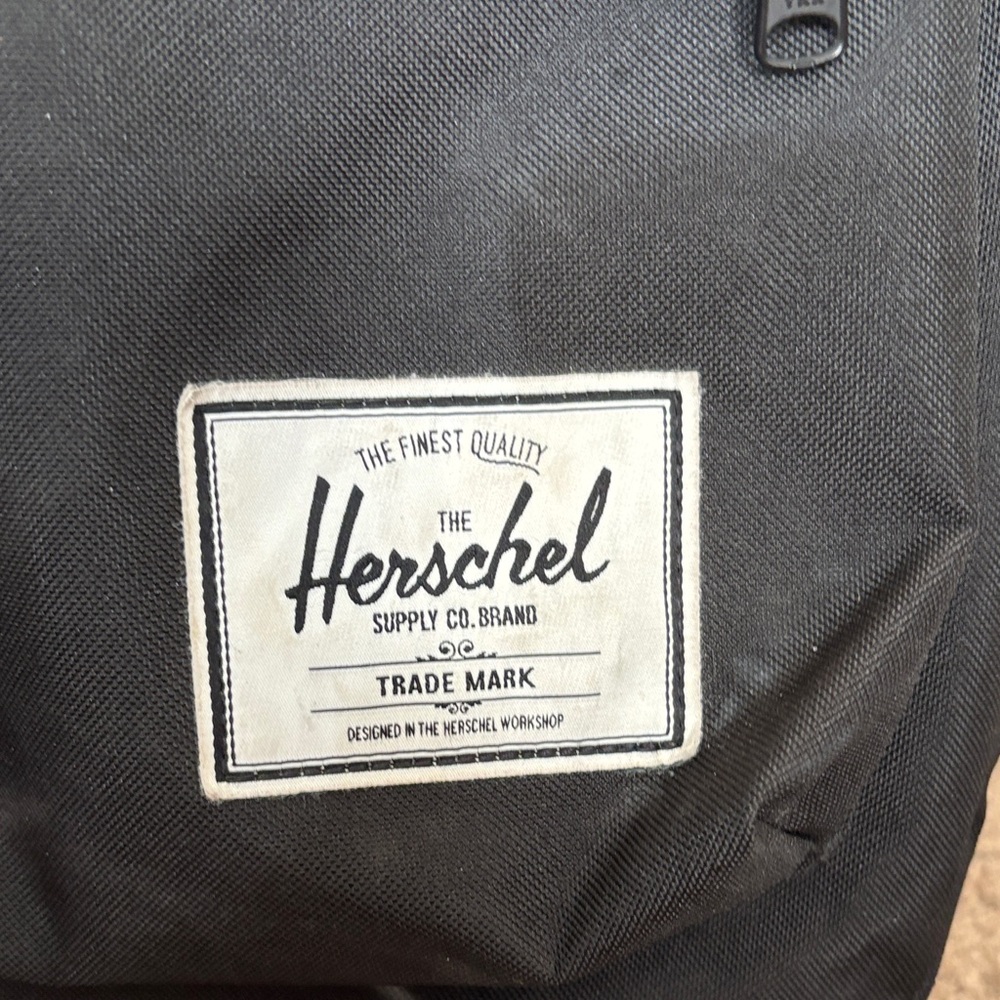 Herschel + Slalom Supply Company Classic Black Backpack - Picture 2 of 10